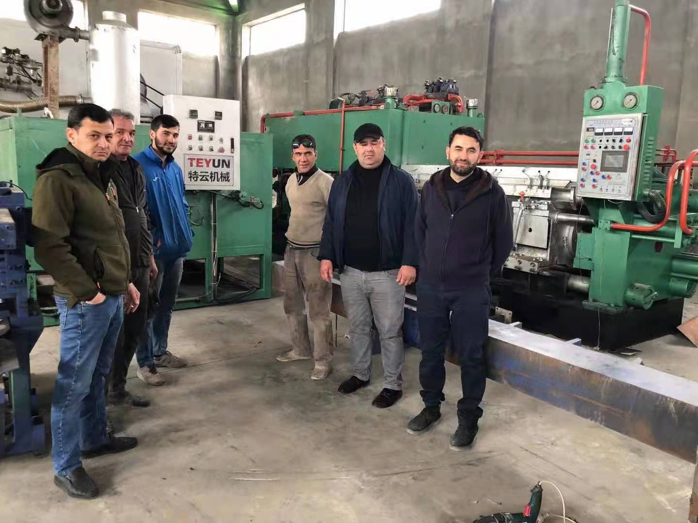 presse d'extrusion d'aluminium