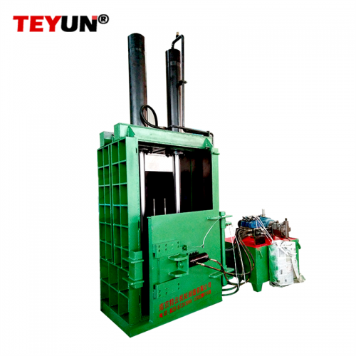 Vertical cardboard baler