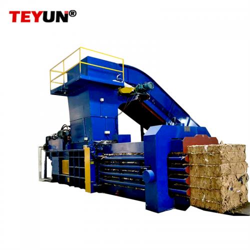 horizontal baler machine