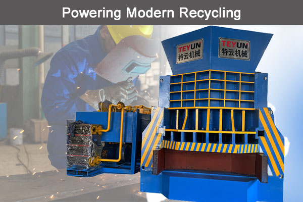 Présentation des cisailles à conteneurs : alimenter le recyclage moderne