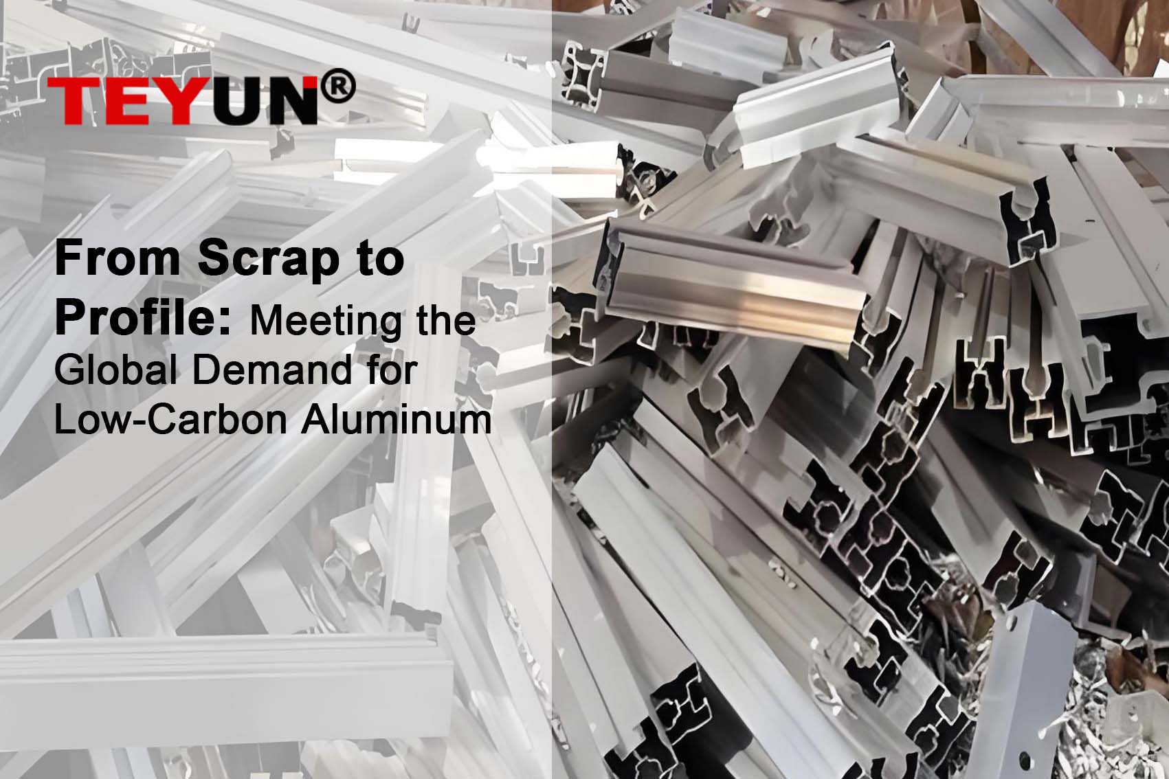 De la ferraille au profilé : répondre à la demande mondiale d’aluminium bas carbone