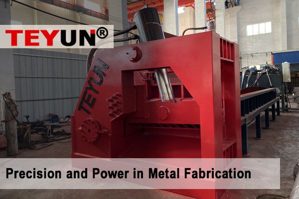 La cisaille Tiger : précision et puissance dans la fabrication métallique