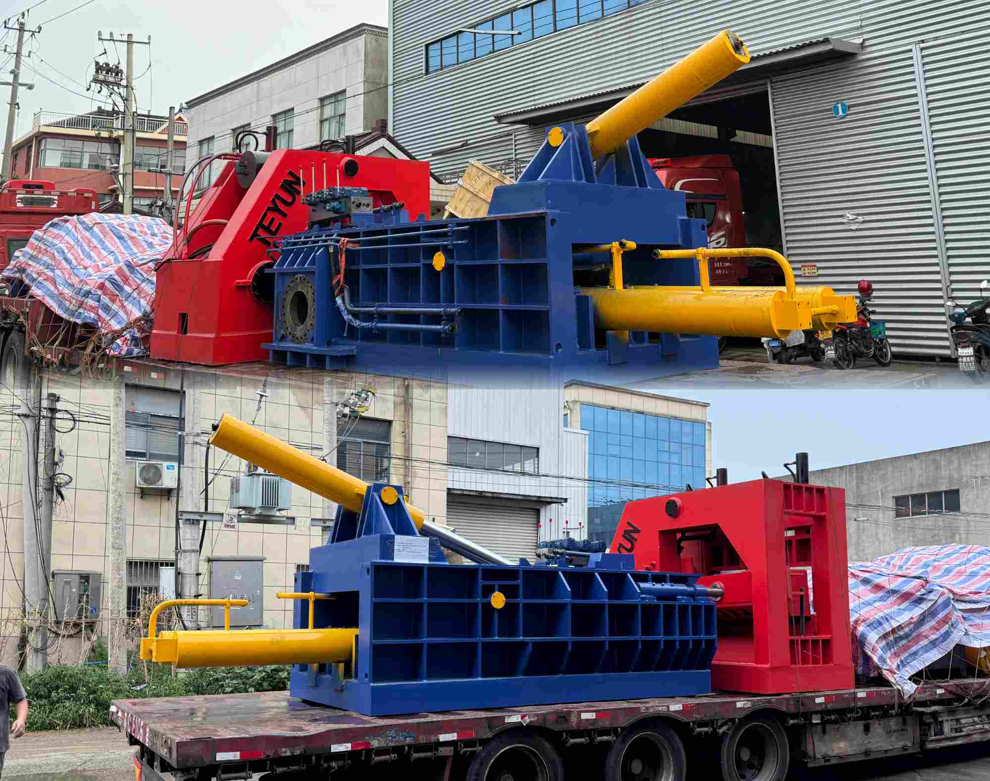 Alimenter l'industrie africaine : Teyun fournit un quatuor robuste de traitement de ferraille à un client estimé !