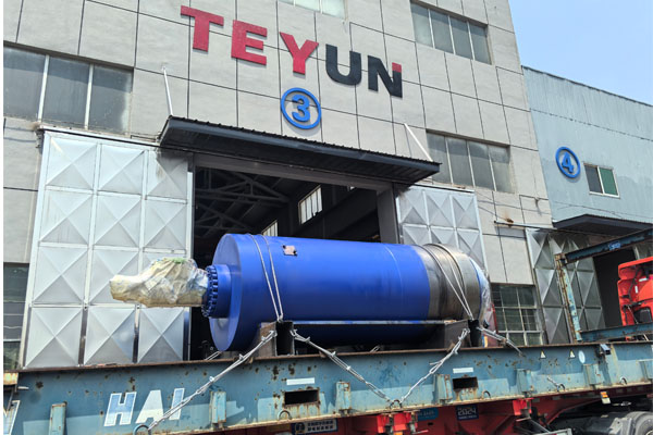 TEYUN Ships 2200T Aluminium Extrusion Line to India