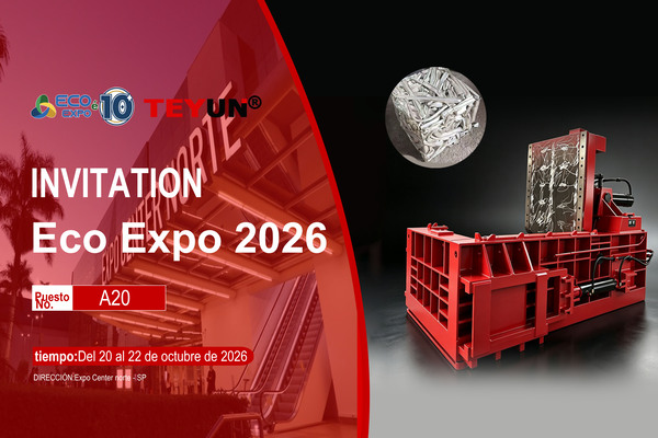 Powering South America's Circular Economy: Teyun Machinery Showcases Heavy Metal Balers and New Tire Recycling Lines at Eco Expo Brazil